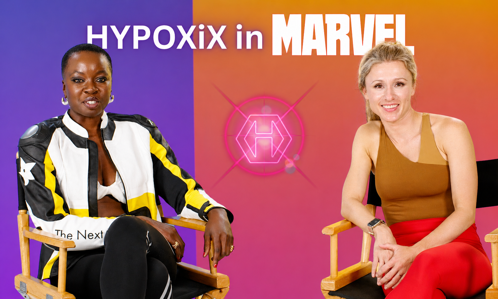 danai Gurira aj fisher black panther training